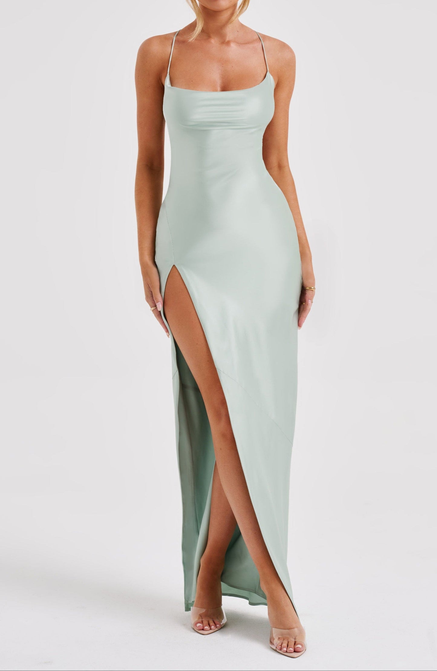 Vivia Maxikleid - Sage Green