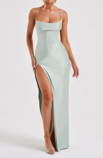 Vivia Maxikleid - Sage Green