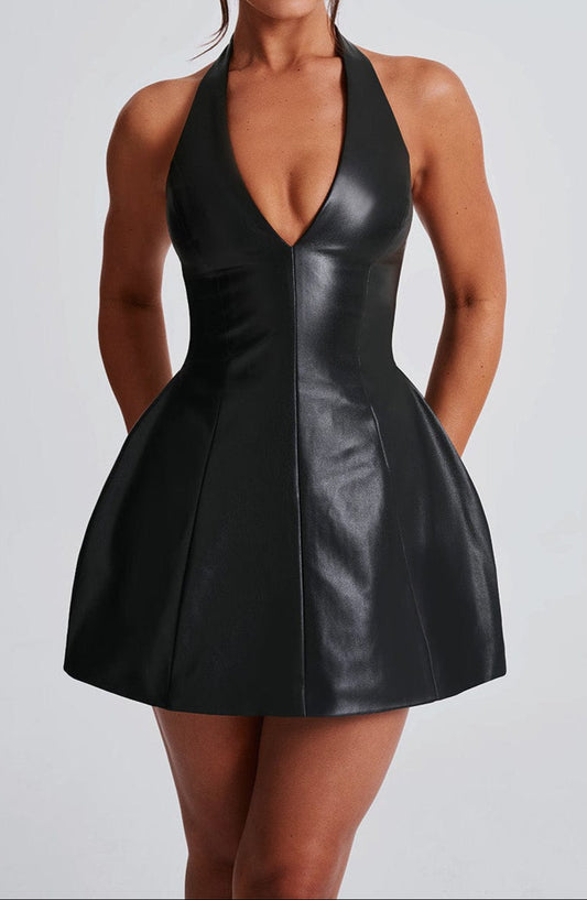 Elisa Minikleid - zwart