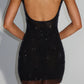 Miuccia mini -jurk - zwart