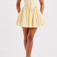Pazienza mini dress – lemon yellow