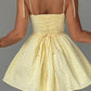 Pazienza mini dress – lemon yellow