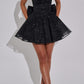 Giuliana Minikleid - Black Glitter