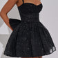 Giuliana Minikleid - Black Glitter