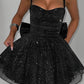 Giuliana Minikleid - Black Glitter