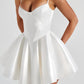 Concetta Mini Dress - Ivory 
