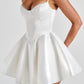 Concetta Mini Dress - Ivory 