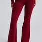 Siena knitted trousers - red 