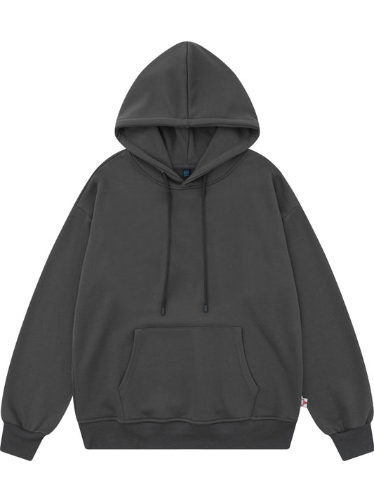 Basic Einfarbiger Oversize Hoodie Kapuzenpullover Unisex