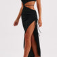Brio Maxi Dress – Black