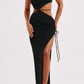Brio Maxi Dress – Black