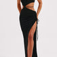 Brio Maxi Dress – Black