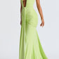 Edda Maxi Kleid - limette