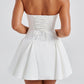 Maria Camila Playsuit - Ivory