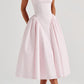 Lorenza Midikleid - Blush Gingham