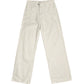 Vintage White Baggy Boyfriend Jeans with Splice