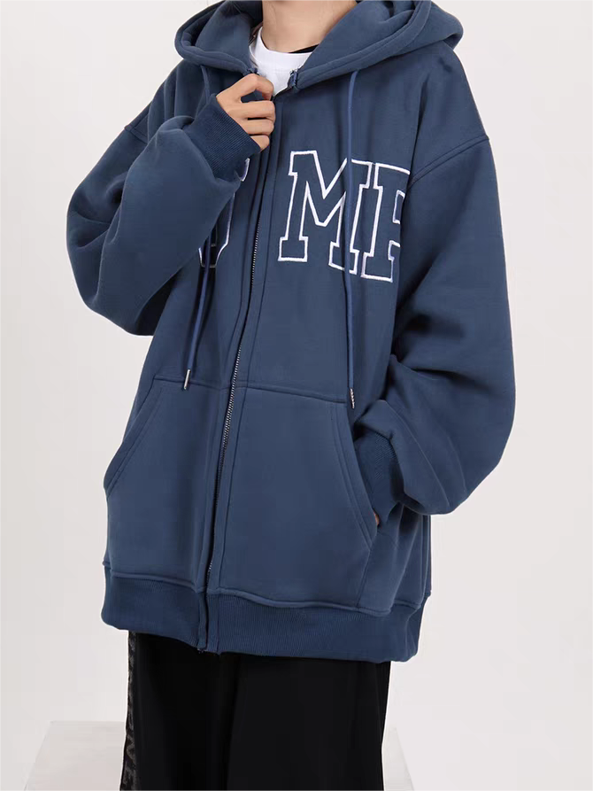 Retro Sport Oversized Hoodie mit Slogan