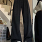 Pantaloni da ragazzo larghi vintage semplici realizzati in velluto a coste