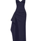 Abito lungo Mabilia – Blu navy
