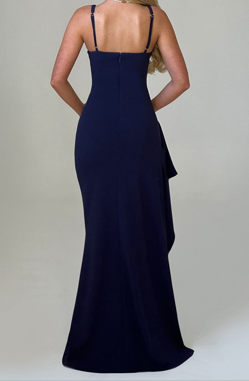 Abito lungo Mabilia – Blu navy