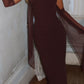 Mafalda Maxi Dress – Plum Brown