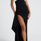 Martina Maxikleid – Schwarz/Weiß